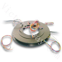 Pan cake slip ring